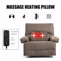 Spacious Manual Recliner Sofa Chair for Living Room