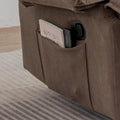 Spacious Manual Recliner Sofa Chair for Living Room