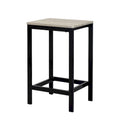 Contemporary 5-Piece Space-Saving Bar Table Set with Table and Stools