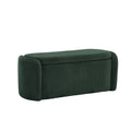 Upholstered Fabric Storage Ottoman for Entryway