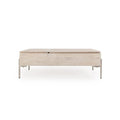 Rocklin White Mango Wood Lift-Top Coffee Table by Classic Home