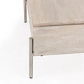 Rocklin White Mango Wood Lift-Top Coffee Table by Classic Home