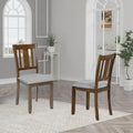 4-Piece Counter Height Dining Chair Set with Cushioned Seats