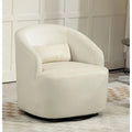 360-Degree Swivel Barrel Accent Chair