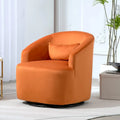 360-Degree Swivel Barrel Accent Chair