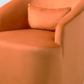 360-Degree Swivel Barrel Accent Chair