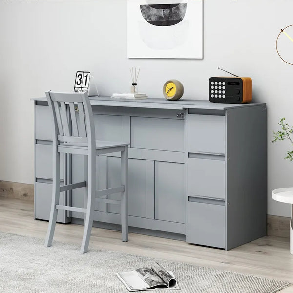 Full-Size Murphy Bed with Storage Drawers