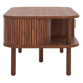 SAFAVIEH Home Tealla 2-Door Tambour Coffee Table - 43"W x 22"D x 17"H