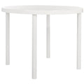 SAFAVIEH Janell White Dining Table - 39.4" Square x 30" Height