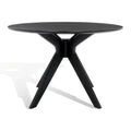 SAFAVIEH Couture Meiko 46-Inch Round Dining Table - Dimensions: 46" W x 46" D x 30" H